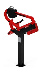 Бицепс стоя (красный) - Уличный тренажер - СТ 035-11.И1, фото 3 Бицепс стоя (красный) - Уличный тренажер - СТ 035-11.И1, фото 3