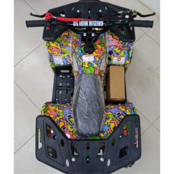 Детский квадроцикл GRIZLIK MIDI ES BW с электростартером, фото 7 Детский квадроцикл GRIZLIK MIDI ES BW с электростартером, фото 7