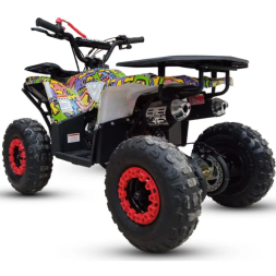 Детский квадроцикл GRIZLIK MIDI ES BW с электростартером, фото 6 Детский квадроцикл GRIZLIK MIDI ES BW с электростартером, фото 6