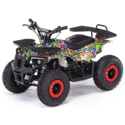 Детский квадроцикл GRIZLIK MIDI ES BW с электростартером, фото 1 Детский квадроцикл GRIZLIK MIDI ES BW с электростартером, фото 1