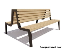 Парковая скамейка Магадан, Лиственница 3 м