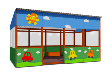 Теневой навес Город ВСТ 1508 18 м2 для улицы