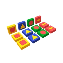 Мягкий спортивный модуль Обучающие фигуры ДМФ-МК-12.95.01 Мягкий спортивный модуль Обучающие фигуры ДМФ-МК-12.95.01