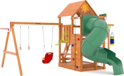 Детская площадка IgraGrad Крафт Pro 4 с трубой, фото 4