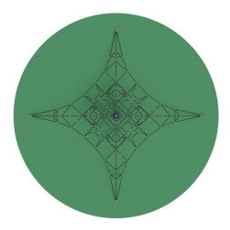 Пирамида - СК 2.05.08-РК сетка на резиновое покрытие, фото 2 Пирамида - СК 2.05.08-РК сетка на резиновое покрытие, фото 2