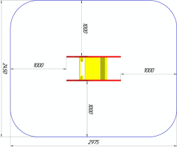 Качалка на пружине Ракета КБ-47 для игровой площадки, фото 2 Качалка на пружине Ракета КБ-47 для игровой площадки, фото 2