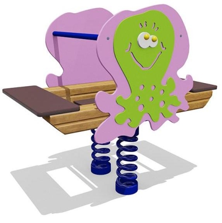 Качели-балансир на пружине Медуза 04521 для детской площадки, фото 1