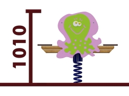 Качели-балансир на пружине Медуза 04521 для детской площадки, фото 2 Качели-балансир на пружине Медуза 04521 для детской площадки, фото 2