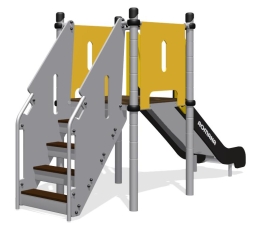 Горка Romana 110.03.00 H=950 для детских площадок, фото 4 Горка Romana 110.03.00 H=950 для детских площадок, фото 4