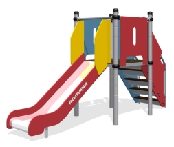 Горка Romana 110.03.00 H=950 для детских площадок, фото 1 Горка Romana 110.03.00 H=950 для детских площадок, фото 1
