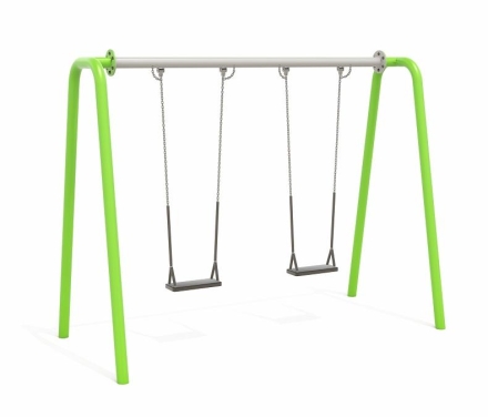 Качели Н24.043004 металлические для детской площадки, фото 1