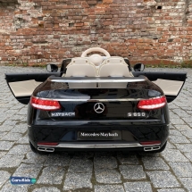 Электромобиль Mercedes-Benz Maybach S650 ZB188 Cabriolet черный