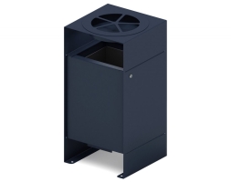 Урна парковая с пепельницей (под анкера) Порядок 2, фото 2 Урна парковая с пепельницей (под анкера) Порядок 2, фото 2