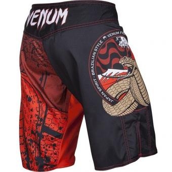 Шорты ММА Venum &quot;Crimson Viper&quot; Fightshorts - Black, фото 2