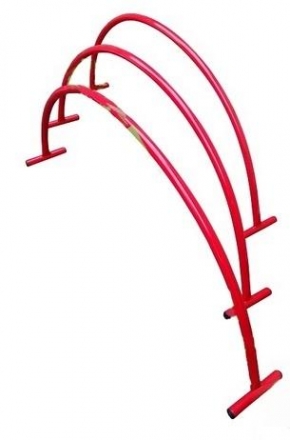 Дуга для подлезания алюминий, высота 60 см. цветная, фото 1