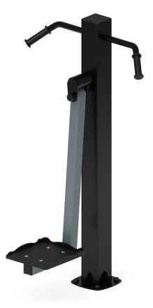 Маятник (серый) - Уличный тренажер - СТ 004-13.П, фото 4