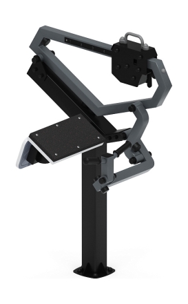 Бицепс стоя (серый) - Уличный тренажер - СТ 035-13.И1, фото 4