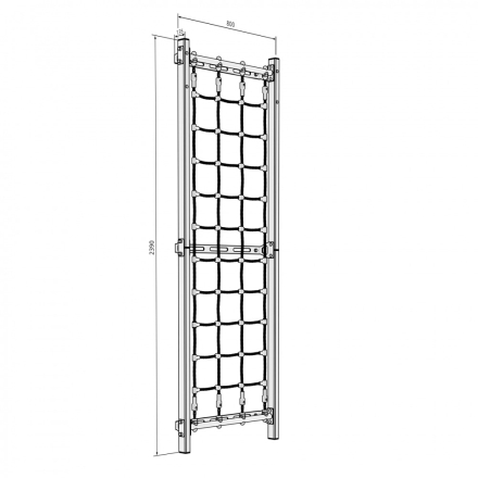 Пространственная сеть Rock-s черная, фото 3