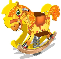 Качалка на пружине Пони У2 КЧ072 для детской площадки Качалка на пружине Пони У2 КЧ072 для детской площадки