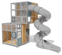 Игровой комплекс Эко Кубус VST 4504/3 для детской площадки