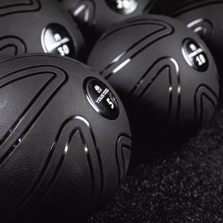 Медицинский мяч YOUSTEEL Slamball EVO вес 10 кг, фото 4