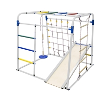 Детский спортивный комплекс Формула здоровья Start baby 1 плюс белый/радуга