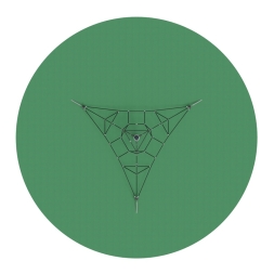 Пирамида - СК 2.05.09-РК сетка на резиновое покрытие, фото 2 Пирамида - СК 2.05.09-РК сетка на резиновое покрытие, фото 2