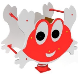 Качалка на пружине Крабик КЧ019 для детской площадки Качалка на пружине Крабик КЧ019 для детской площадки