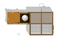 Детский городок "Площадка 1-а секционная", серия Eco (дерево) ДГ3035.01 Детский городок "Площадка 1-а секционная", серия Eco (дерево) ДГ3035.01