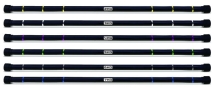 Бодибар 7 кг, белый. Aerofit AFBBD7