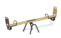 Качели-балансир Средняя КБ-01БМ для игровой площадки, фото 1 Качели-балансир Средняя КБ-01БМ для игровой площадки, фото 1