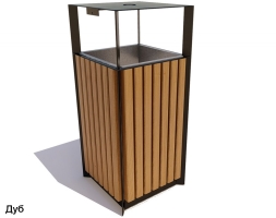 Урна-пепельница Эстет (Палисандр / Дуб), фото 2 Урна-пепельница Эстет (Палисандр / Дуб), фото 2