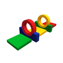 Мягкий спортивный модуль 2 колеса ДМФ-МК-07.89.10 Мягкий спортивный модуль 2 колеса ДМФ-МК-07.89.10