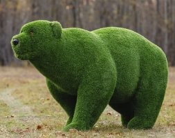 Топиари медведица Добрая - газон Premium, фото 1