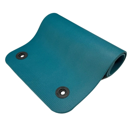 Гимнастический коврик AIREX Fitline 180 с люверсами, цвет морской волны, фото 1