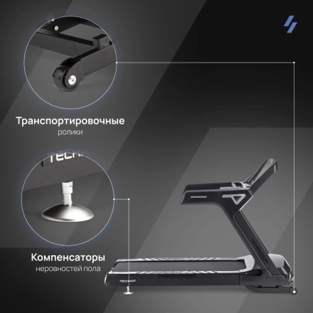 Беговая дорожка профессиональная SVENSSON INDUSTRIAL TECHART, фото 15