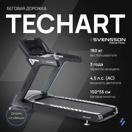 Беговая дорожка профессиональная SVENSSON INDUSTRIAL TECHART, фото 11