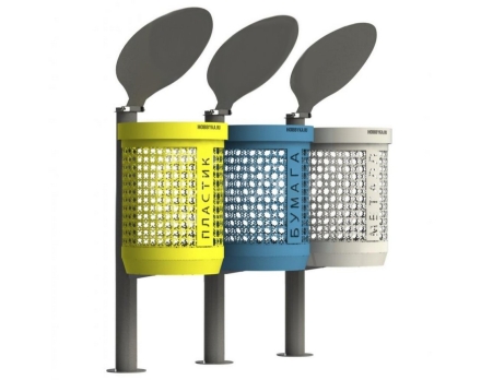 Урна для раздельного сбора мусора 05, фото 1