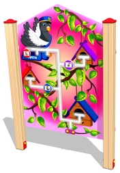 Развивающий элемент Почта У3 РЭ016 для детской площадки, фото 1