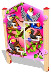 Развивающий элемент Почта У3 РЭ016 для детской площадки, фото 2