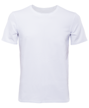 Футболка гимнастическая, хлопок, белая, р. 44-50