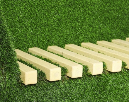 Топиари джентльмен Арли, ожидает (без лавочки) - газон Deluxe, фото 4