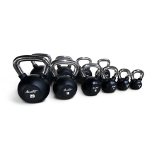 Aerofit AFBK12 Гиря 12 кг обрезиненная с хромированной рукояткой