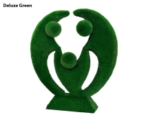 Топиари стела Семья, в кругу своих - газон Deluxe Green