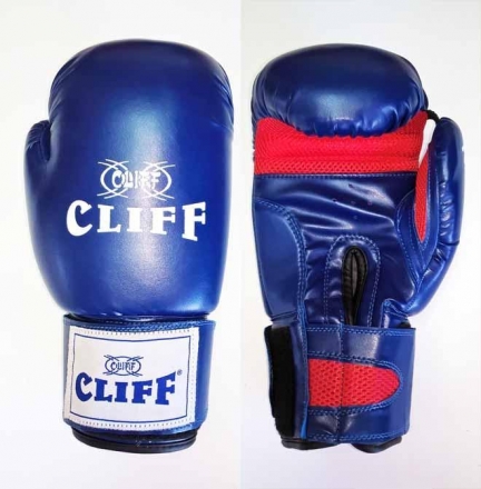 Перчатки бокс PUNCH STAR (DX)  6 oz синие, фото 1