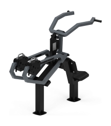 Тяга верхняя с переменной нагрузкой (серый) - Уличный тренажер - СТ 036-13, фото 4 Тяга верхняя с переменной нагрузкой (серый) - Уличный тренажер - СТ 036-13, фото 4