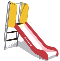 Горка Romana 110.22.00 H=950 для детских площадок, фото 1 Горка Romana 110.22.00 H=950 для детских площадок, фото 1