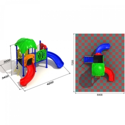 Детская площадка Лимпопо 6.2, фото 3