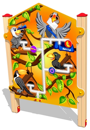 Развивающий элемент Почта У2 РЭ015 для детской площадки, фото 2