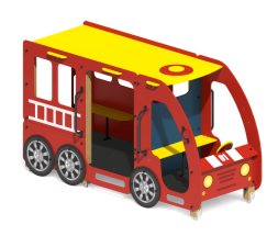 Игровой комплекс Пожарная машина ИО-03 для детской площадки 